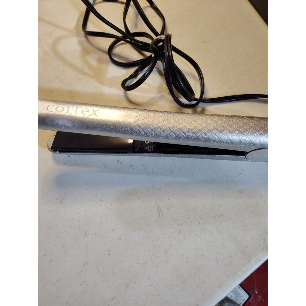 Cortex Beauty PRO Slim 1" Ceramic Flat Iron Ultra Smooth Plates Black (682)
